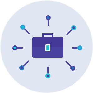 Display products related to each business on their listing page